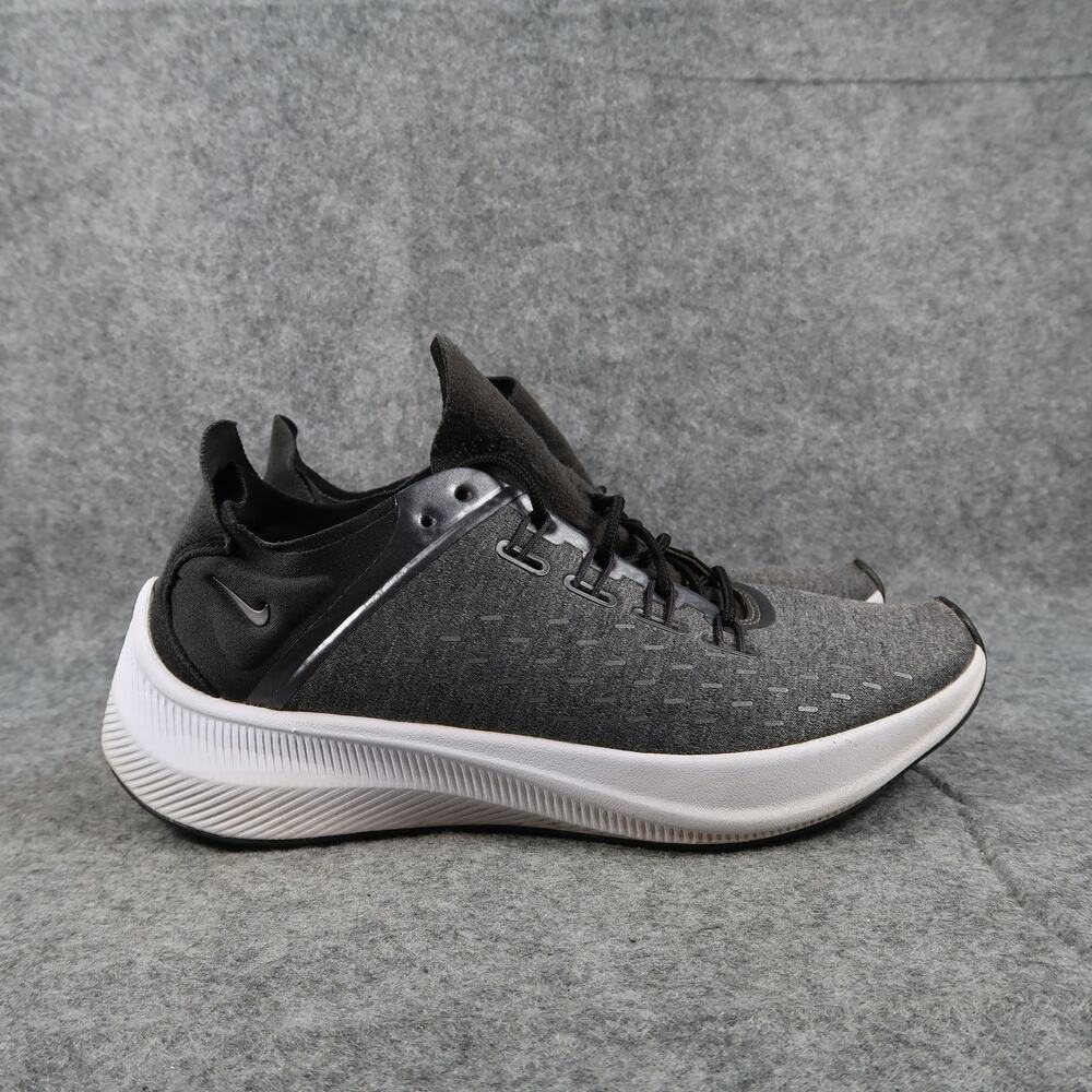 Nike Shoes Womens 7.5 Sneaker Athletic EXP X14 Running Trainers Grey Black Sport